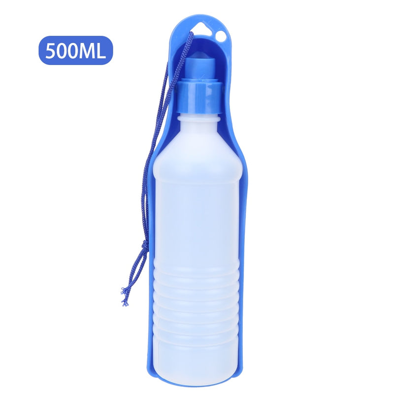 Garrafa de Água Portátil para Pets – Com Dispenser de Ração Integrado
