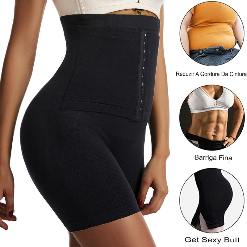 Cinta Modeladora Ajustável – Afina a Cintura e Levanta o Bumbum com Conforto