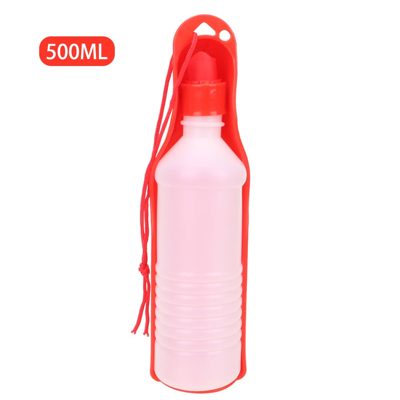 Garrafa de Água Portátil para Pets – Com Dispenser de Ração Integrado
