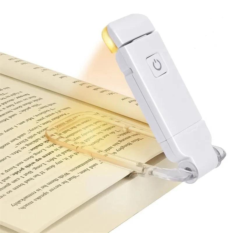 Luz de livro recarregável + FRETE GRÁTIS