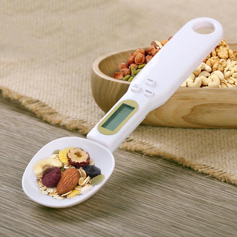 Colher Medidora Digital de Precisão – Pesagem em Gramas para Uso Culinário