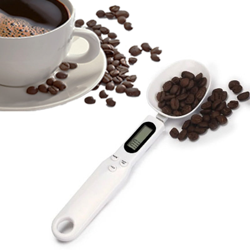 Colher Medidora Digital de Precisão – Pesagem em Gramas para Uso Culinário