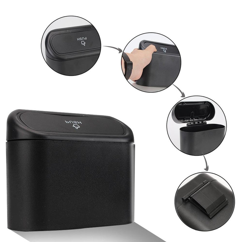Mini Lata de Lixo de Carro (COMPRE 1 LEVE 2) + FRETE GRÁTIS - APENAS HOJE