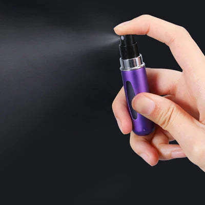 Frasco Porta-Perfume Compacto – Prático, Pequeno e Ideal para Levar na Bolsa