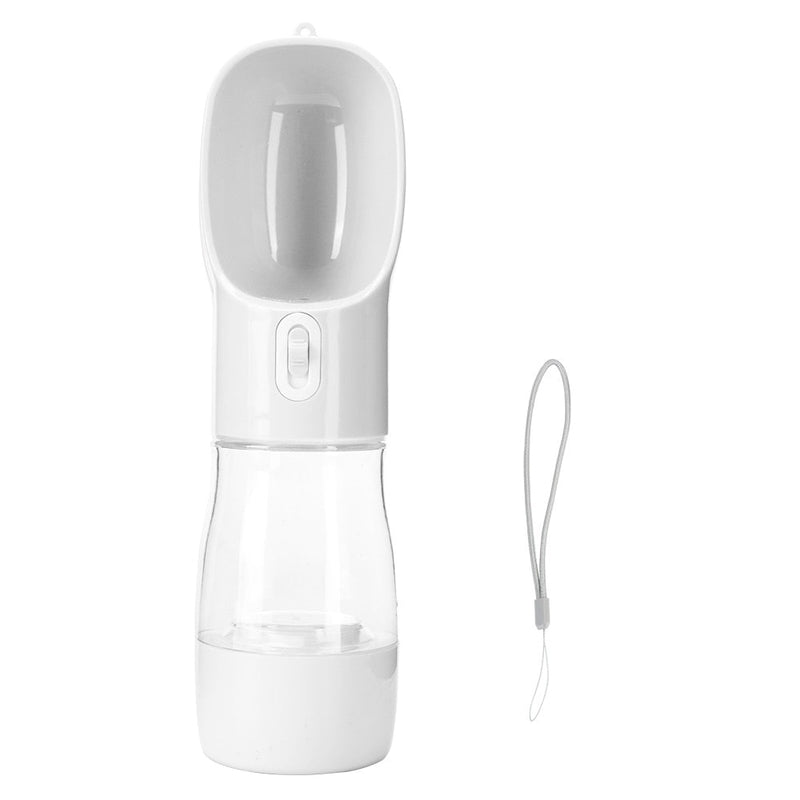 Garrafa de Água Portátil para Pets – Com Dispenser de Ração Integrado
