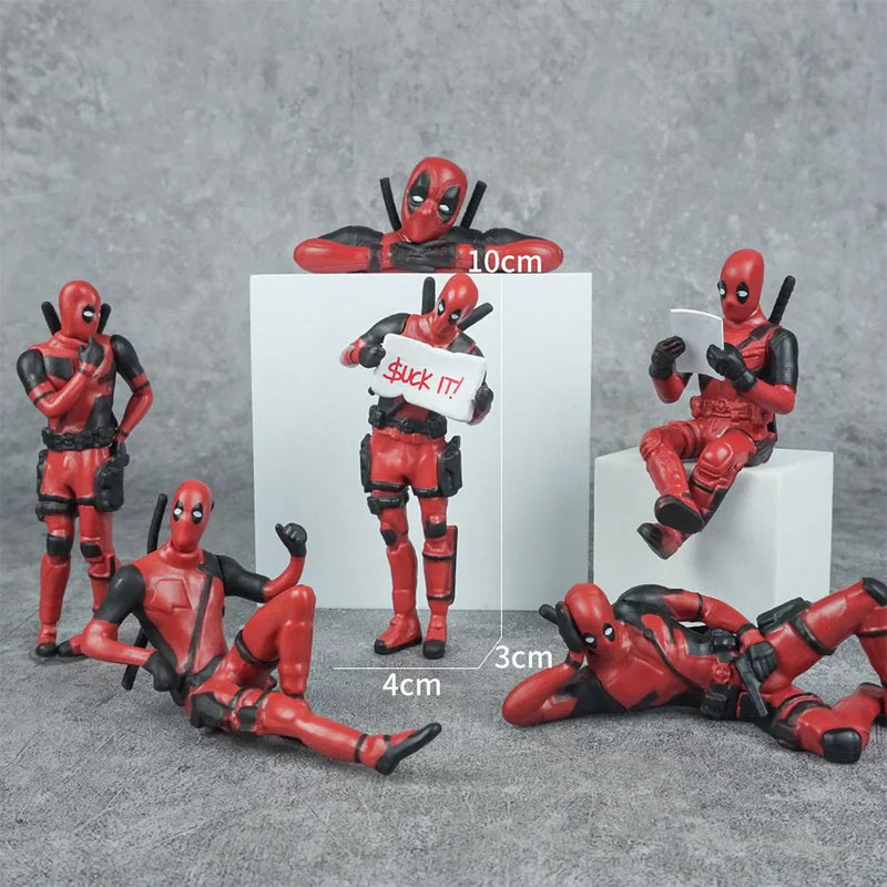 Bonecos de ação DeaDPool (COMPRE 1 LEVE 3) + FRETE GRÁTIS