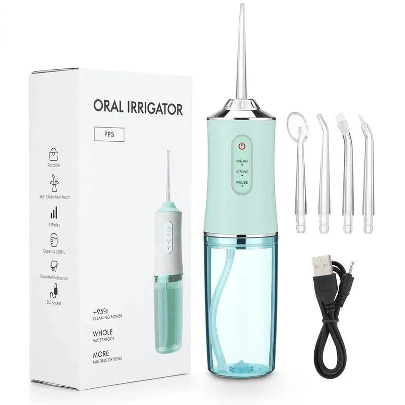 Irrigador oral dental portátil + FRETE GRÁTIS + BRINDE
