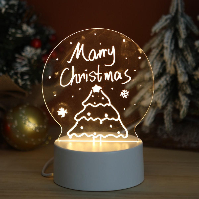 Luminária Criativa com Escrita Iluminada – Decore, Escreva e Faça Brilhar!
