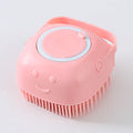 Escova de Higienização para Pets – Dispenser de Shampoo e Cerdas Macias