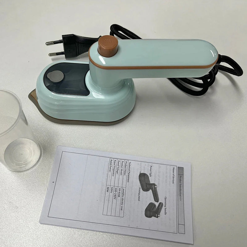 Mini Ferro a Vapor Profissional ( PASSE SUA ROUPA EM QUALQUER LUGAR) + FRETE GRÁTIS