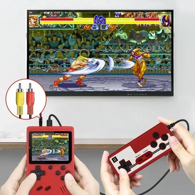 Mini Console De Videogame Portátil Embutido 400 Jogos + FRETE GRÁTIS + BRINDE DO CONTROLE