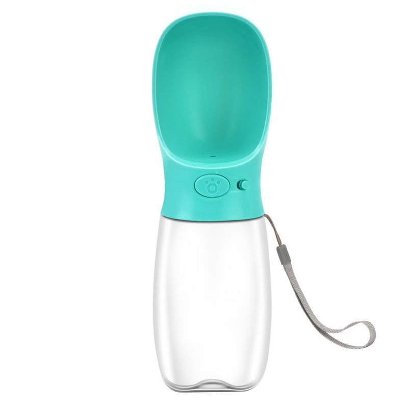 Garrafa de Água Portátil para Pets – Com Dispenser de Ração Integrado