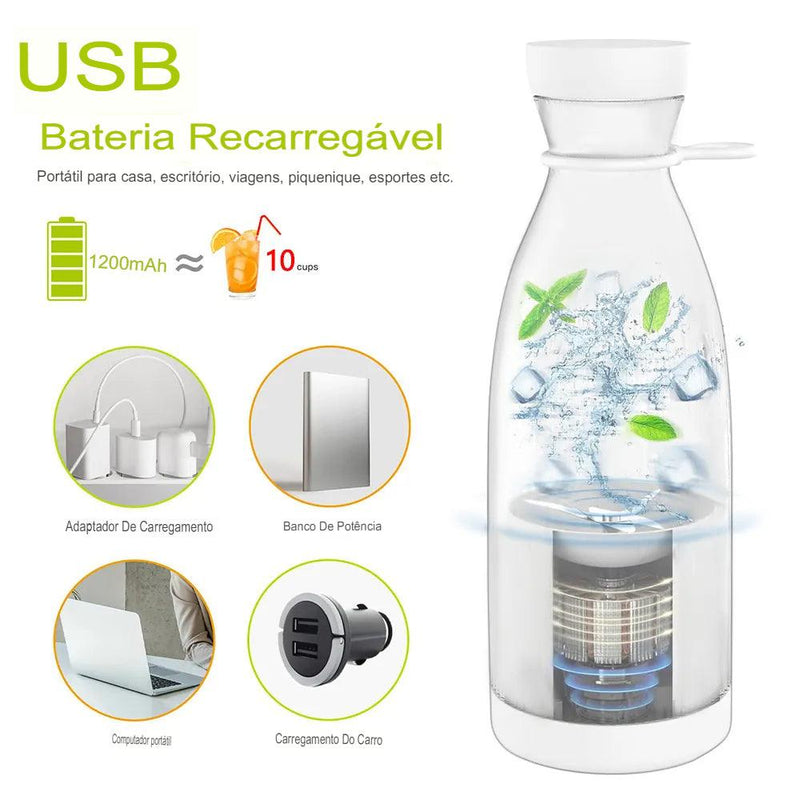 Liquidificador De Garrafa + FRETE GRÁRTIS + BÔNOS EXCLUSIVO (OFERTA LIMITADA)