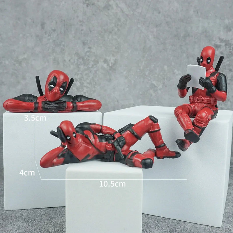Bonecos de ação DeaDPool (COMPRE 1 LEVE 3) + FRETE GRÁTIS