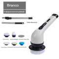 Escova de Limpeza Elétrica 9 em 1 + FRETE GRÁTIS (ULTIMAS UNIDADES) + BRINDE DAS PEÇAS