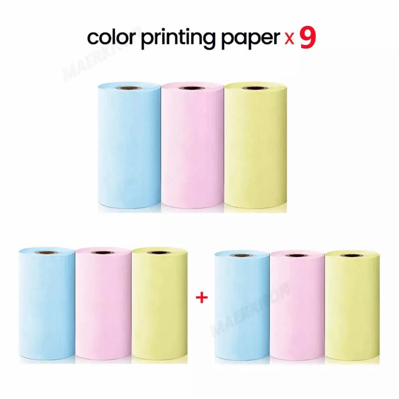 Rolos de Papeis Adesivos Para Mini Impressoras + FRETE GRÁTIS