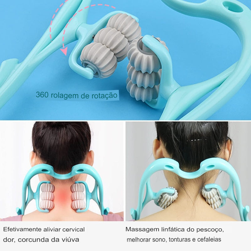 (COMPRE 1 LEVE 2) Massageador De Pescoço + FRETE GRÁTIS