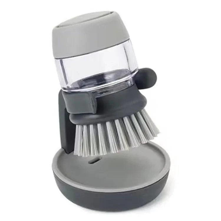 Escova De Prato Com Saboneteira - A solução prática e higiênica para a sua cozinha + FRETE GRÁTIS
