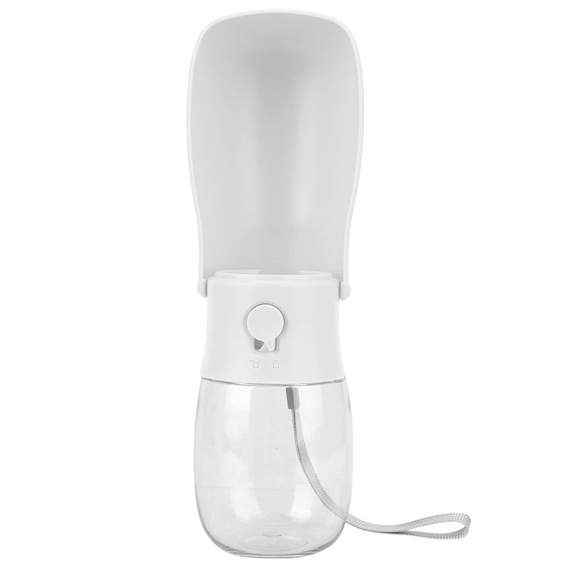 Garrafa de Água Portátil para Pets – Com Dispenser de Ração Integrado