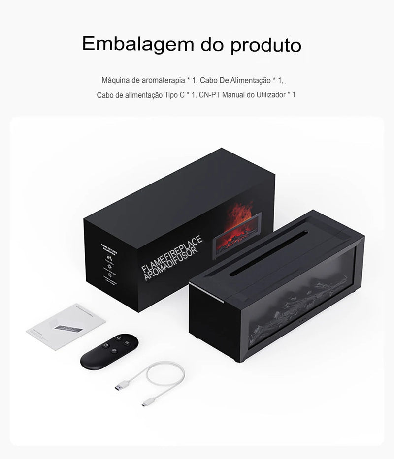 Umidificador de Lareira + FRETE GRÁTIS + PAZ E CONFORTO PARA SUA CASA!