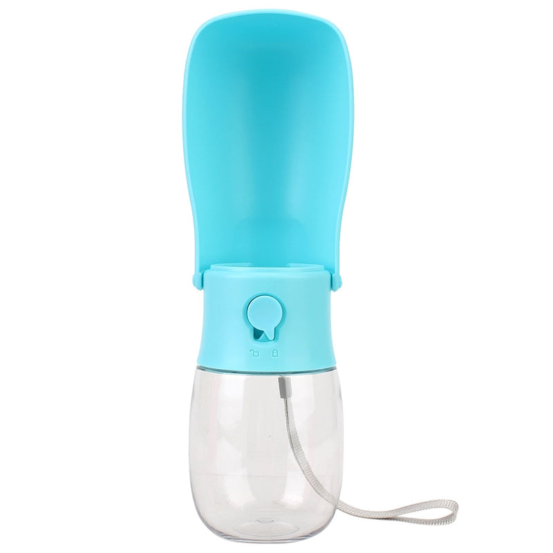Garrafa de Água Portátil para Pets – Com Dispenser de Ração Integrado