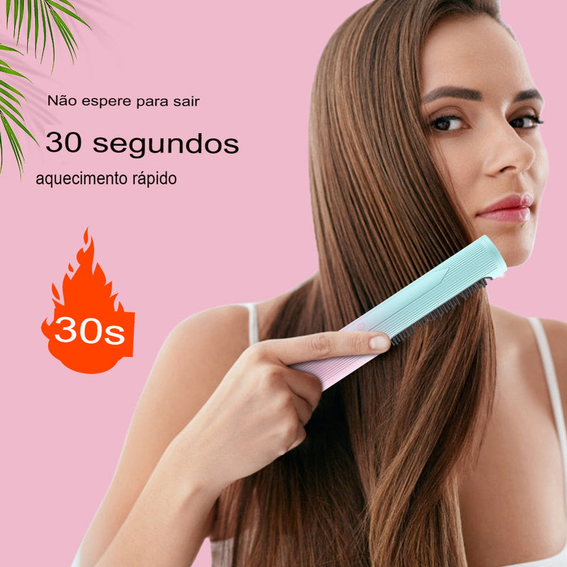 Chapinha Sem Fio – Praticidade e Fios Lisos Onde Você Estiver!