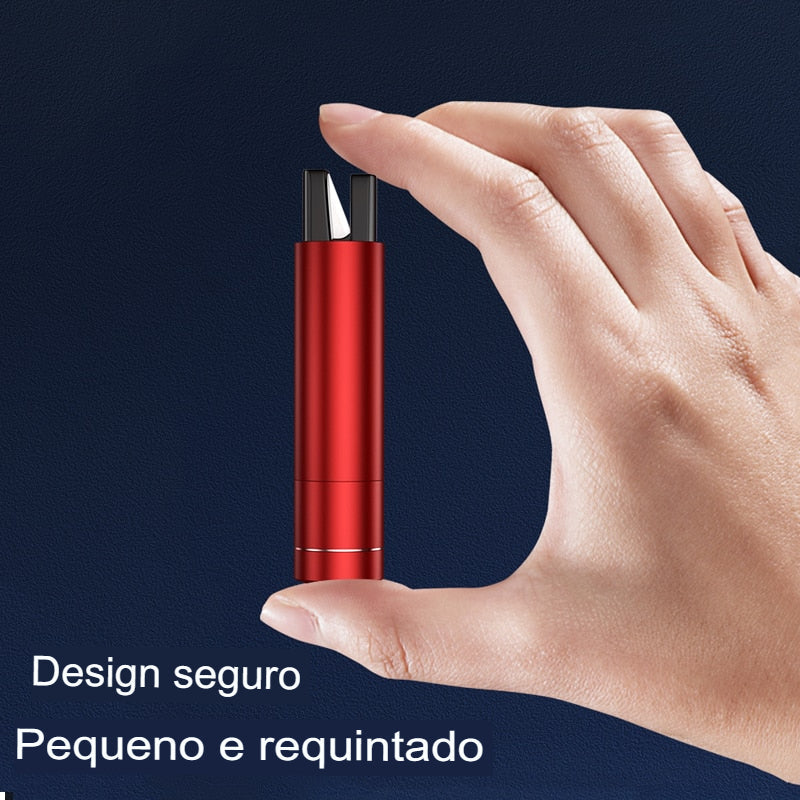 Dispositivo de Segurança Quebra-vidros e Corta-cintos de Segurança