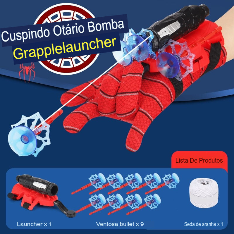 Luva Solta Teia do Homem-Aranha Para Crianças