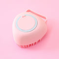Escova de Higienização para Pets – Dispenser de Shampoo e Cerdas Macias
