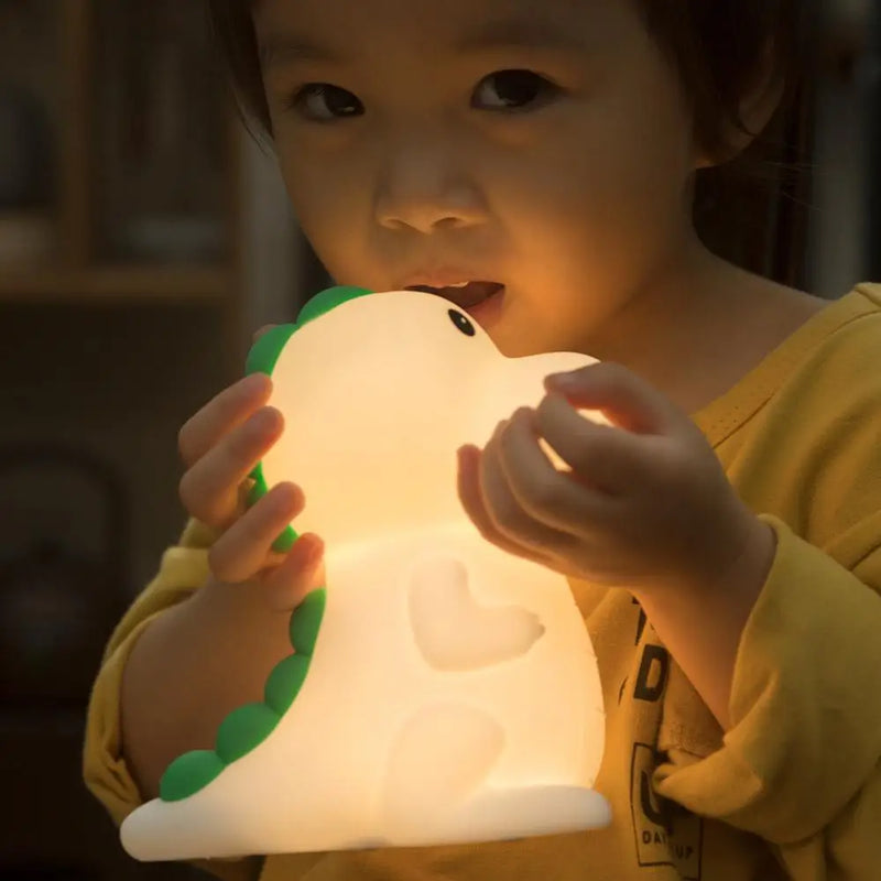 Luminária De Dinossauro LED + FRETE GRÁTIS + (O BEM ESTAR DO SEU FILHO)