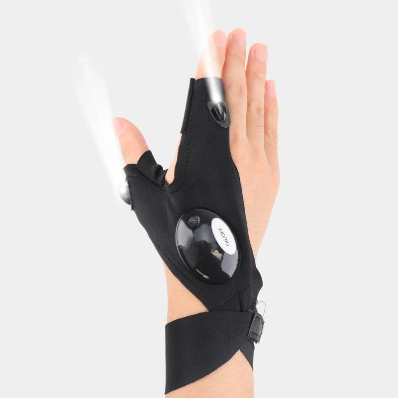 Super luvas com iluminação LED (ÚLTIMAS UNIDADES) + FRETE GRÁTIS