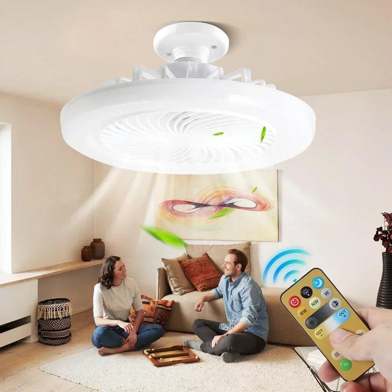VENTILADOR DE SOQUETE PRO + (BRINDE DO CONTROLE) + FRETE GRÁTIS