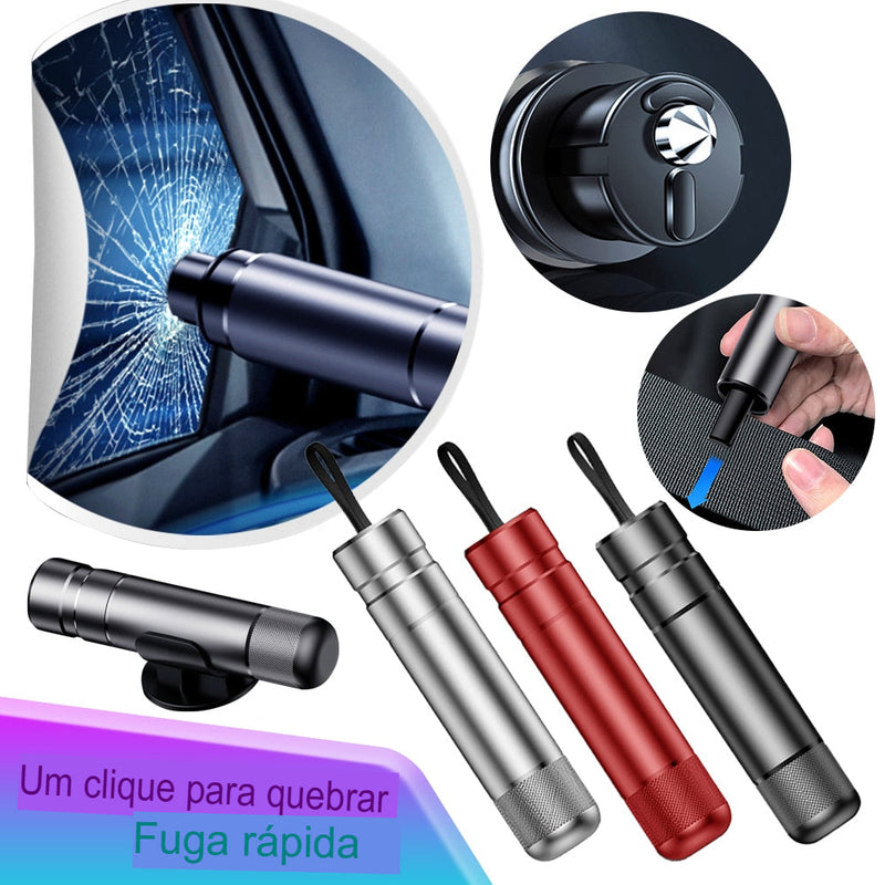 Dispositivo de Segurança Quebra-vidros e Corta-cintos de Segurança