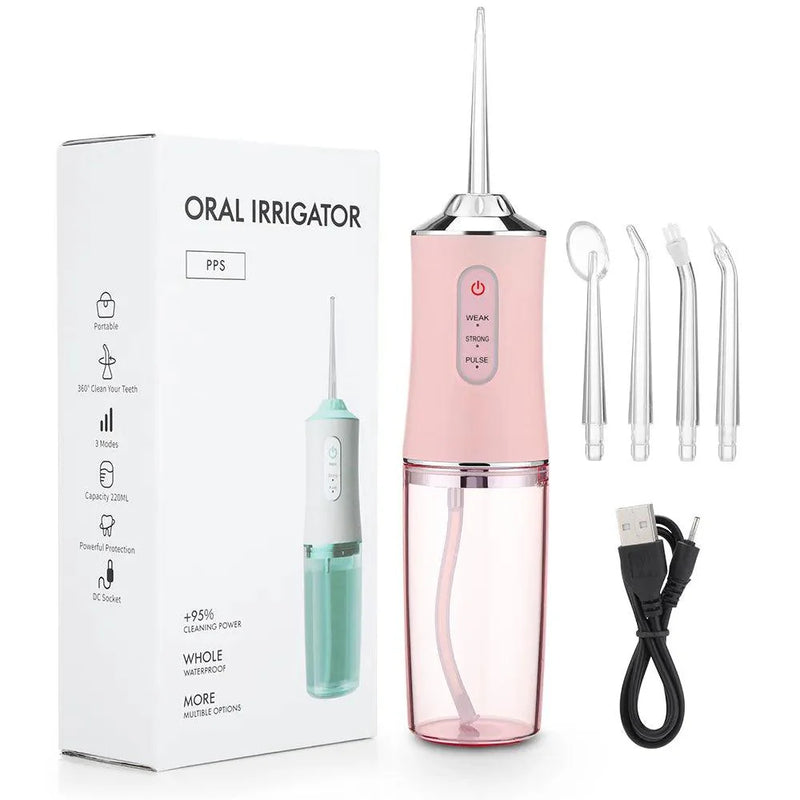 Irrigador oral dental portátil + FRETE GRÁTIS + BRINDE