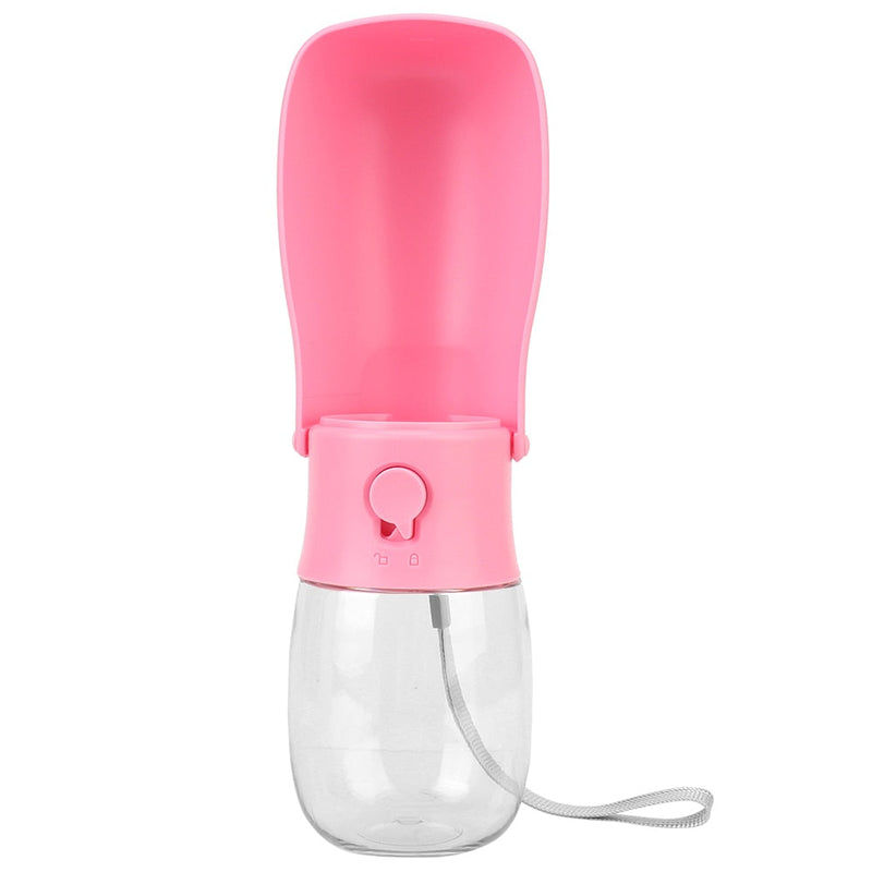 Garrafa de Água Portátil para Pets – Com Dispenser de Ração Integrado