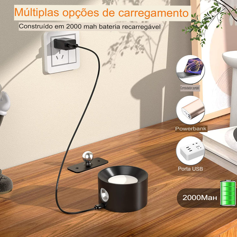 Luminária De Parede sem fio + FRETE GRÁTIS