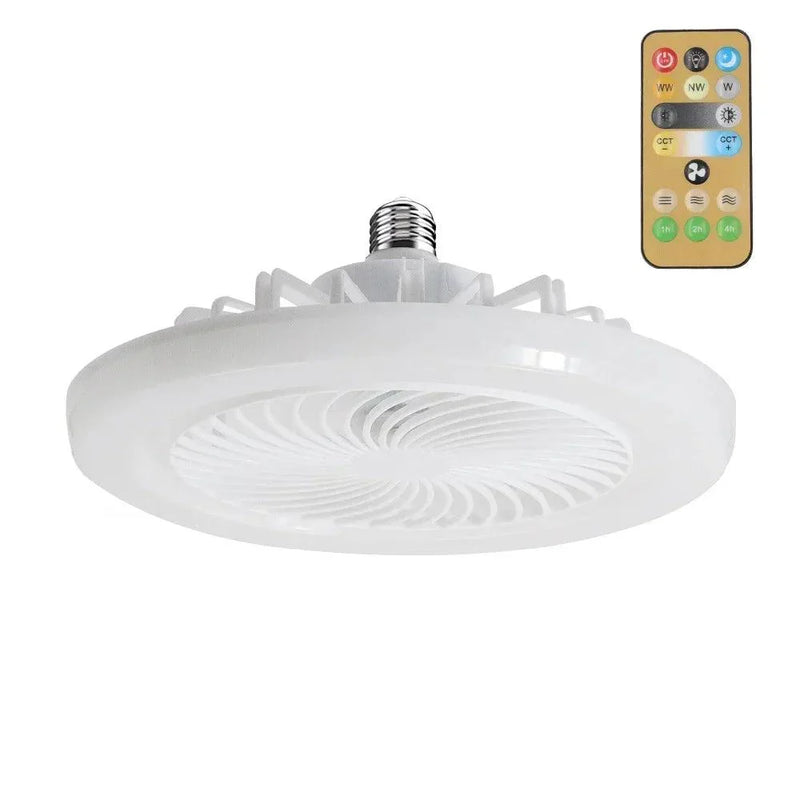 VENTILADOR DE SOQUETE PRO + (BRINDE DO CONTROLE) + FRETE GRÁTIS