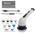 Escova de Limpeza Elétrica 9 em 1 + FRETE GRÁTIS (ULTIMAS UNIDADES) + BRINDE DAS PEÇAS