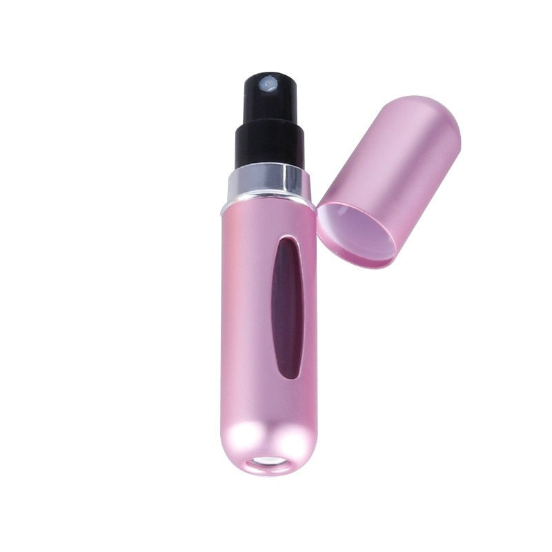 Frasco Porta-Perfume Compacto – Prático, Pequeno e Ideal para Levar na Bolsa