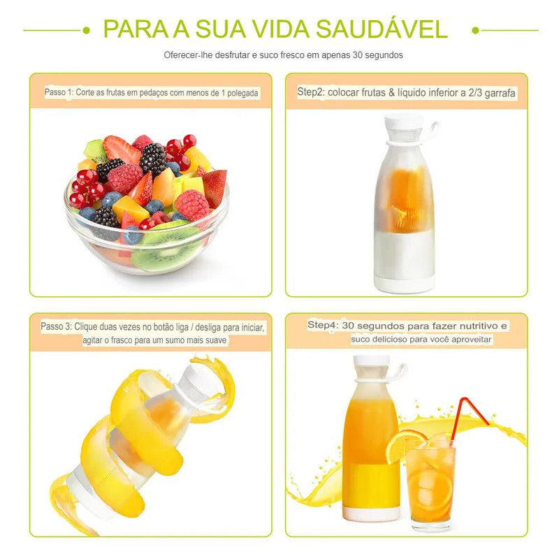 Liquidificador De Garrafa + FRETE GRÁRTIS + BÔNOS EXCLUSIVO (OFERTA LIMITADA)