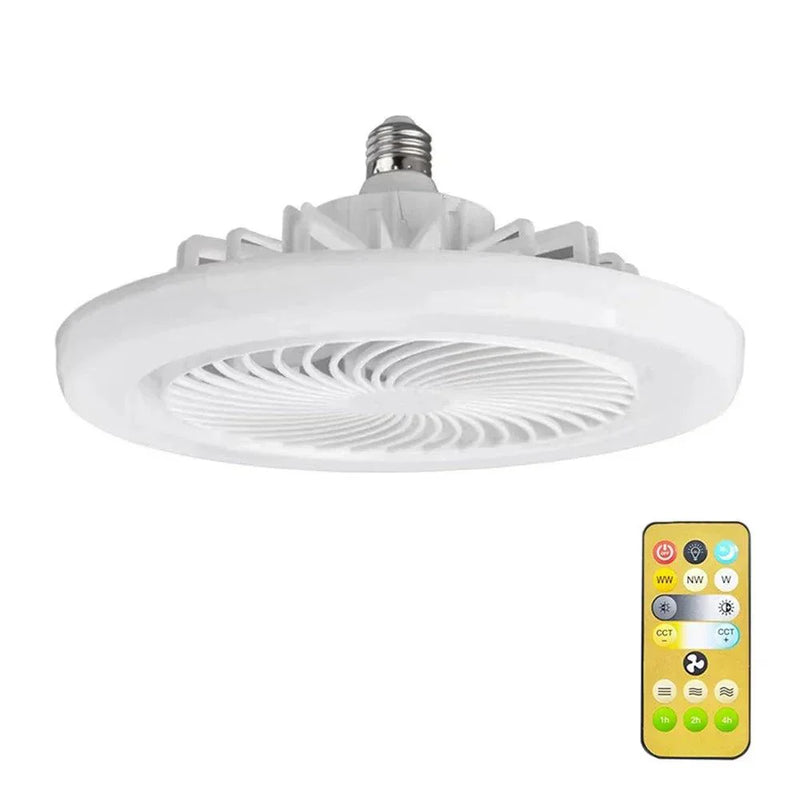 VENTILADOR DE SOQUETE PRO + (BRINDE DO CONTROLE) + FRETE GRÁTIS