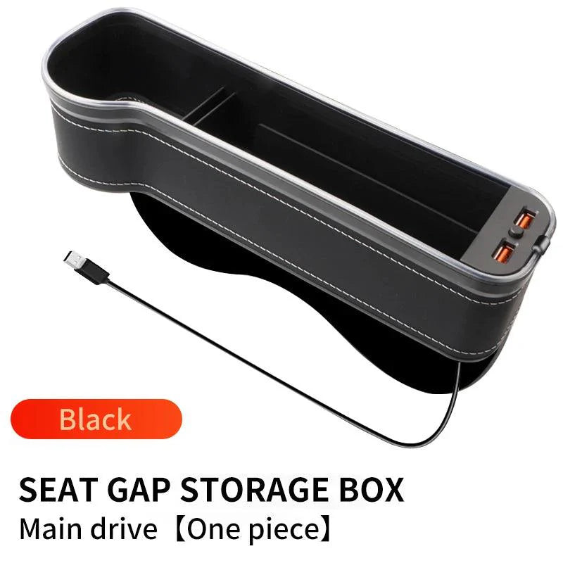 Suporte Organizador Para Carro Com Carregador USB