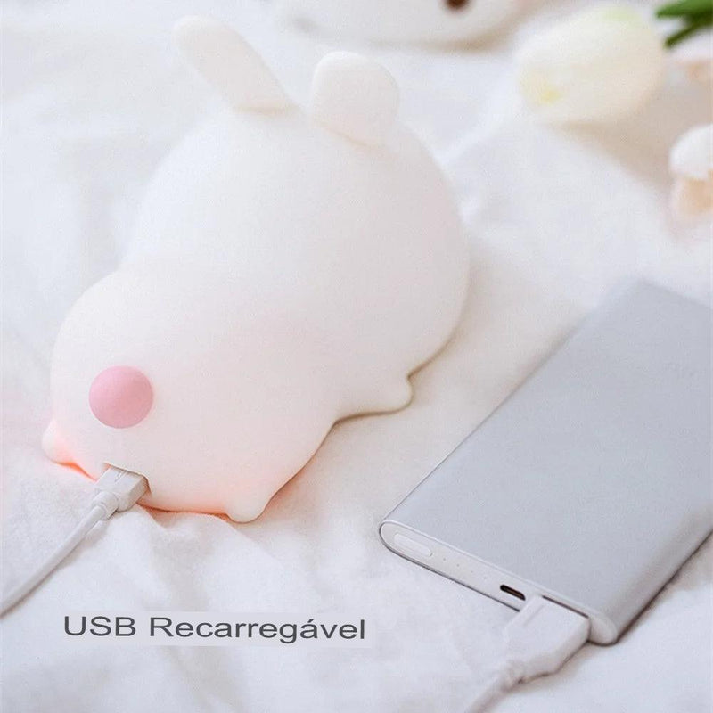 Decore seu ambiente com o luxo da Luminária De Coelho + FRETE GRÁTIS