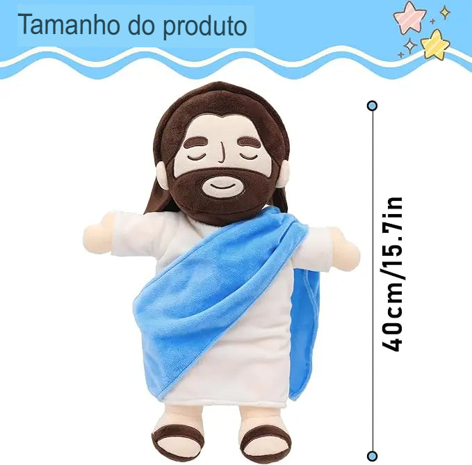Pelúcia Jesus Que Respira + FRETE GRÁTIS ( ULTIMAS UNIDADES )