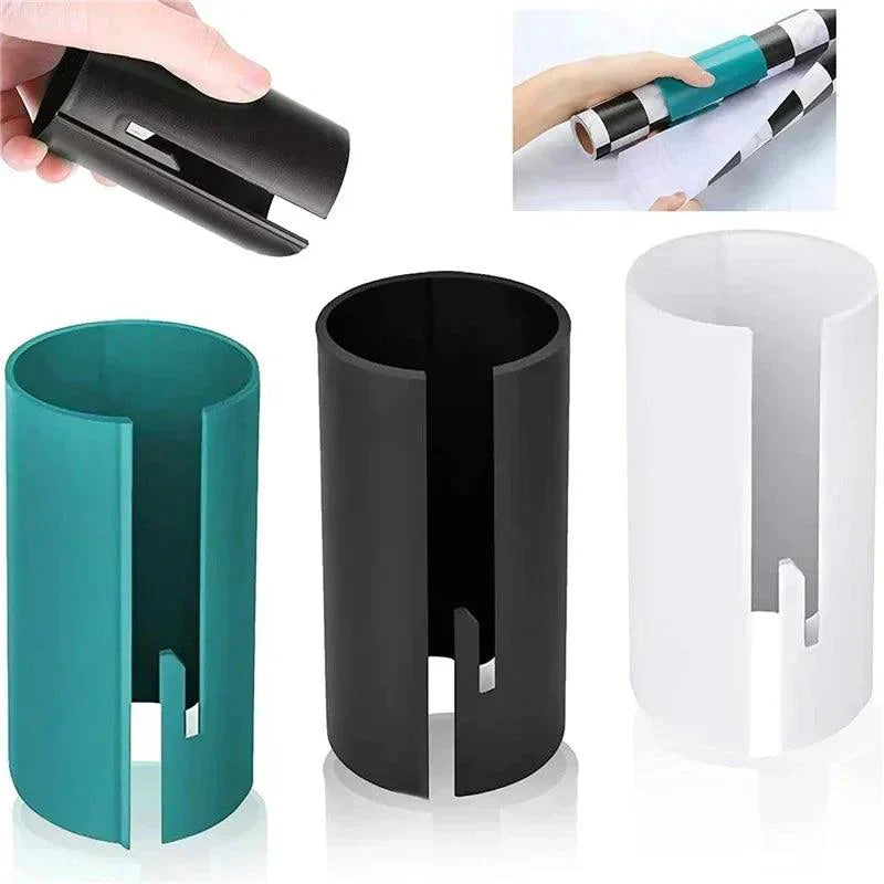 Ferramenta portátil de corte de rolo de papel de embrulho deslizante + FRETE GRÁTIS ( ULTIMAS UNIDADES)