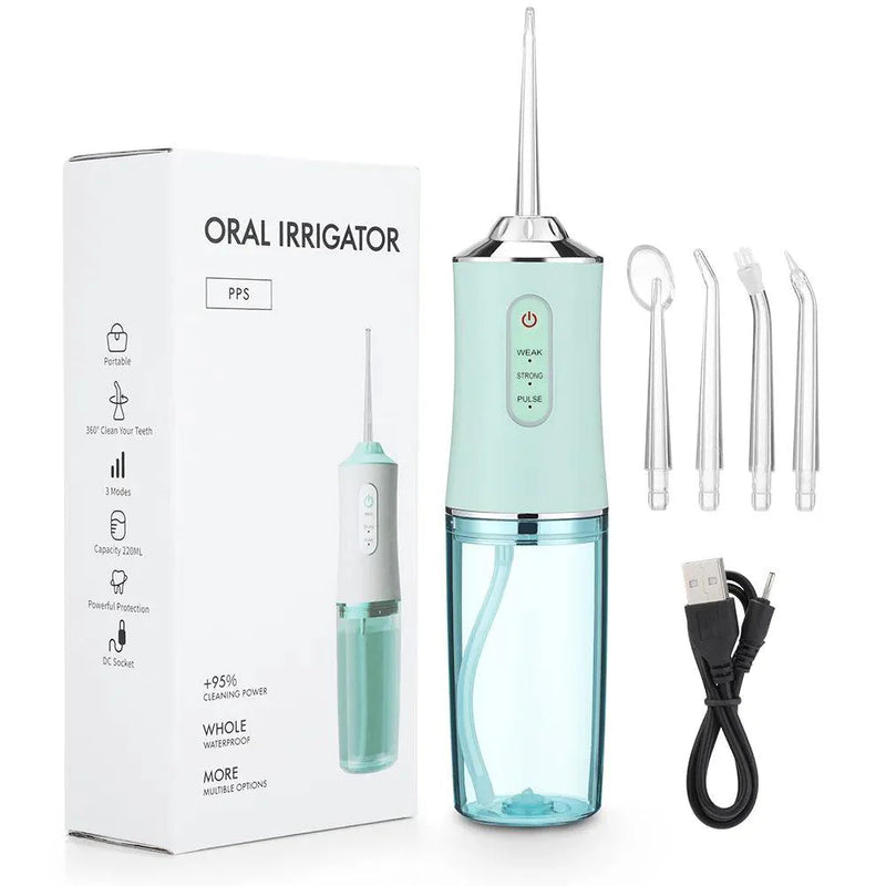 Irrigador oral dental portátil + FRETE GRÁTIS + BRINDE