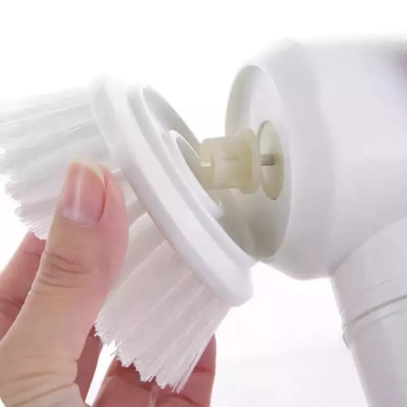 Escova Elétrica Giratória de Limpeza – Eficaz para Louças Fogão e Mais
